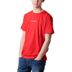 Calvin Klein pánské červené tričko - L (XA7)